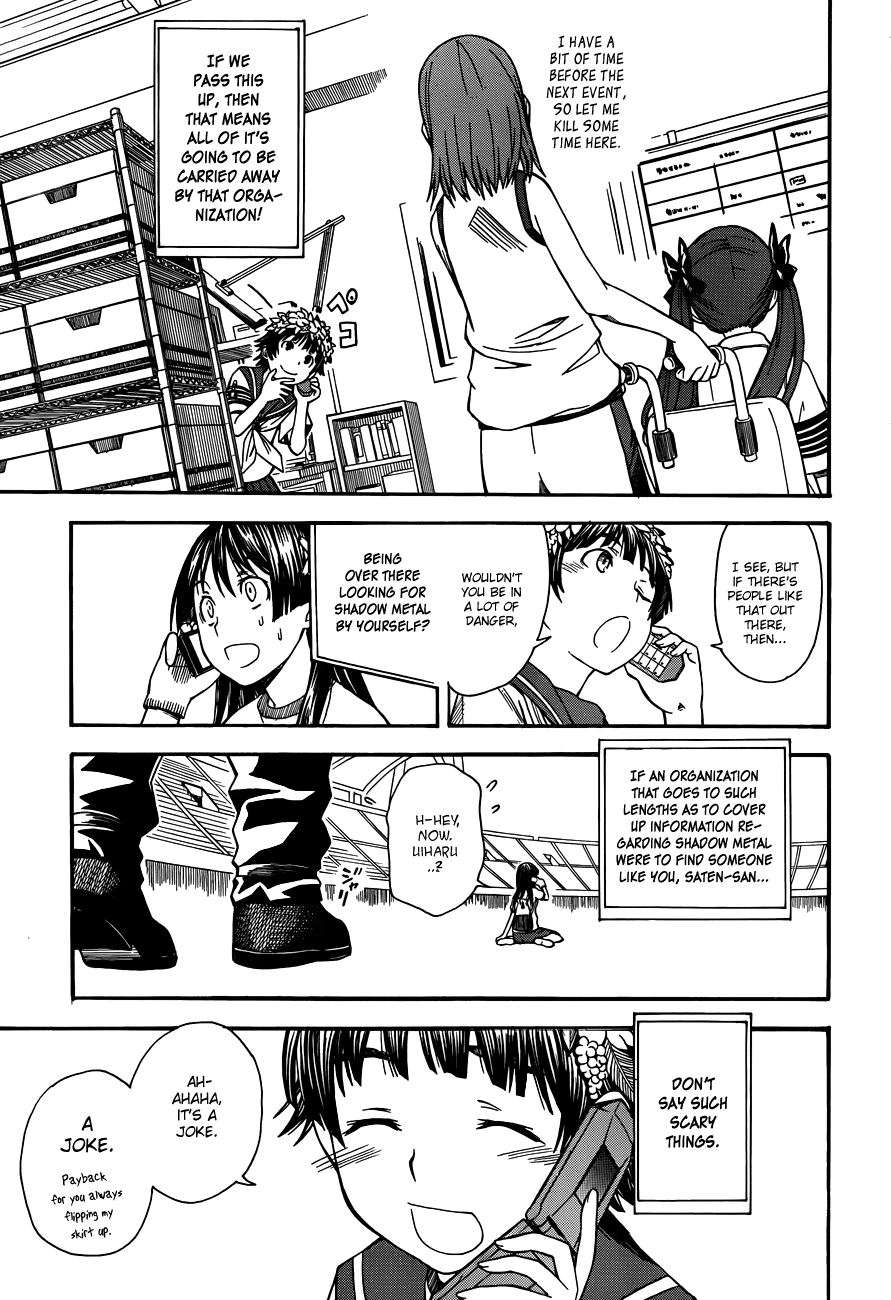 To Aru Kagaku no Railgun Chapter 47 page 15 - Chapter 47: Encounter