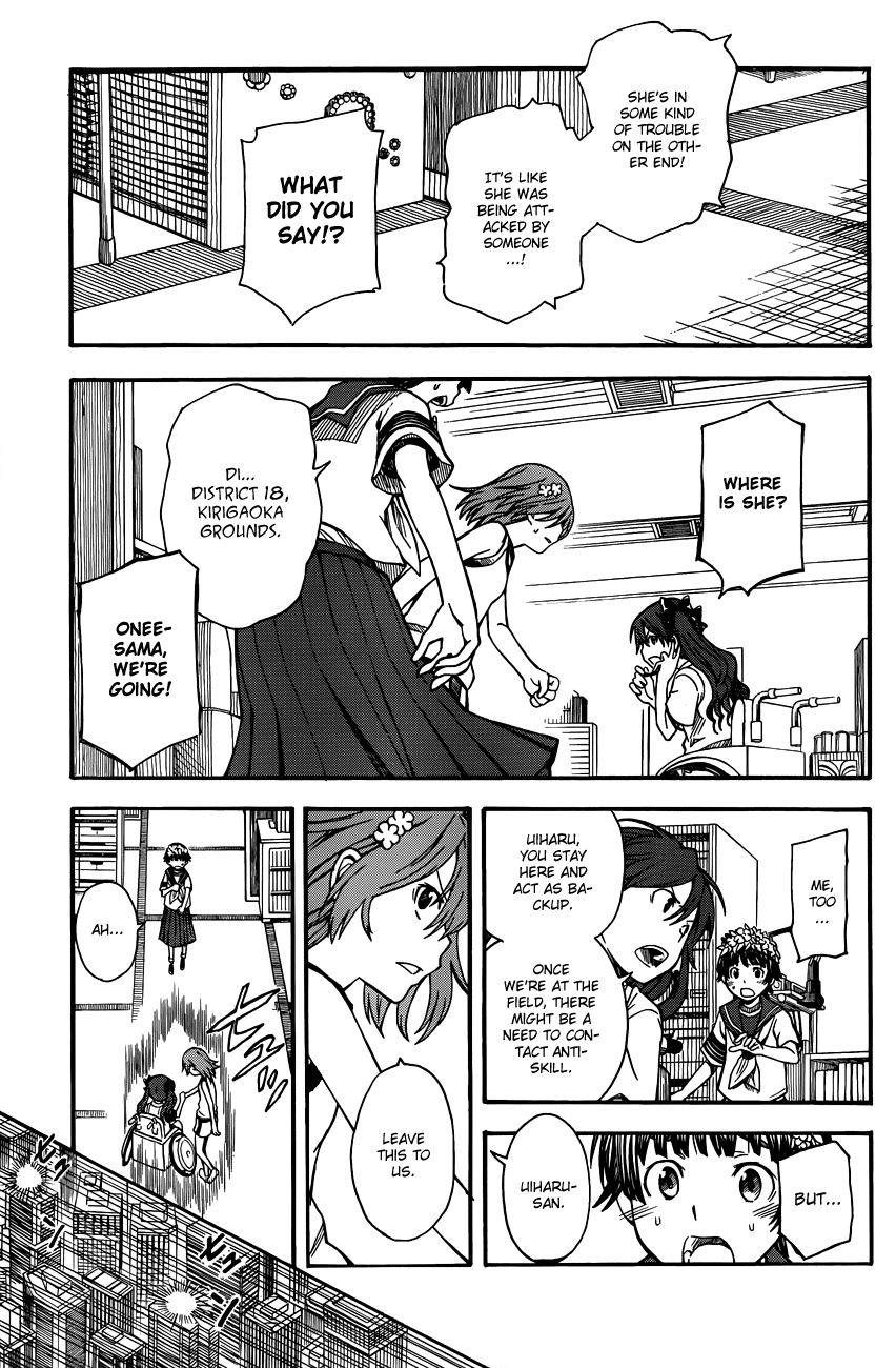 To Aru Kagaku no Railgun Chapter 47 page 17 - Chapter 47: Encounter