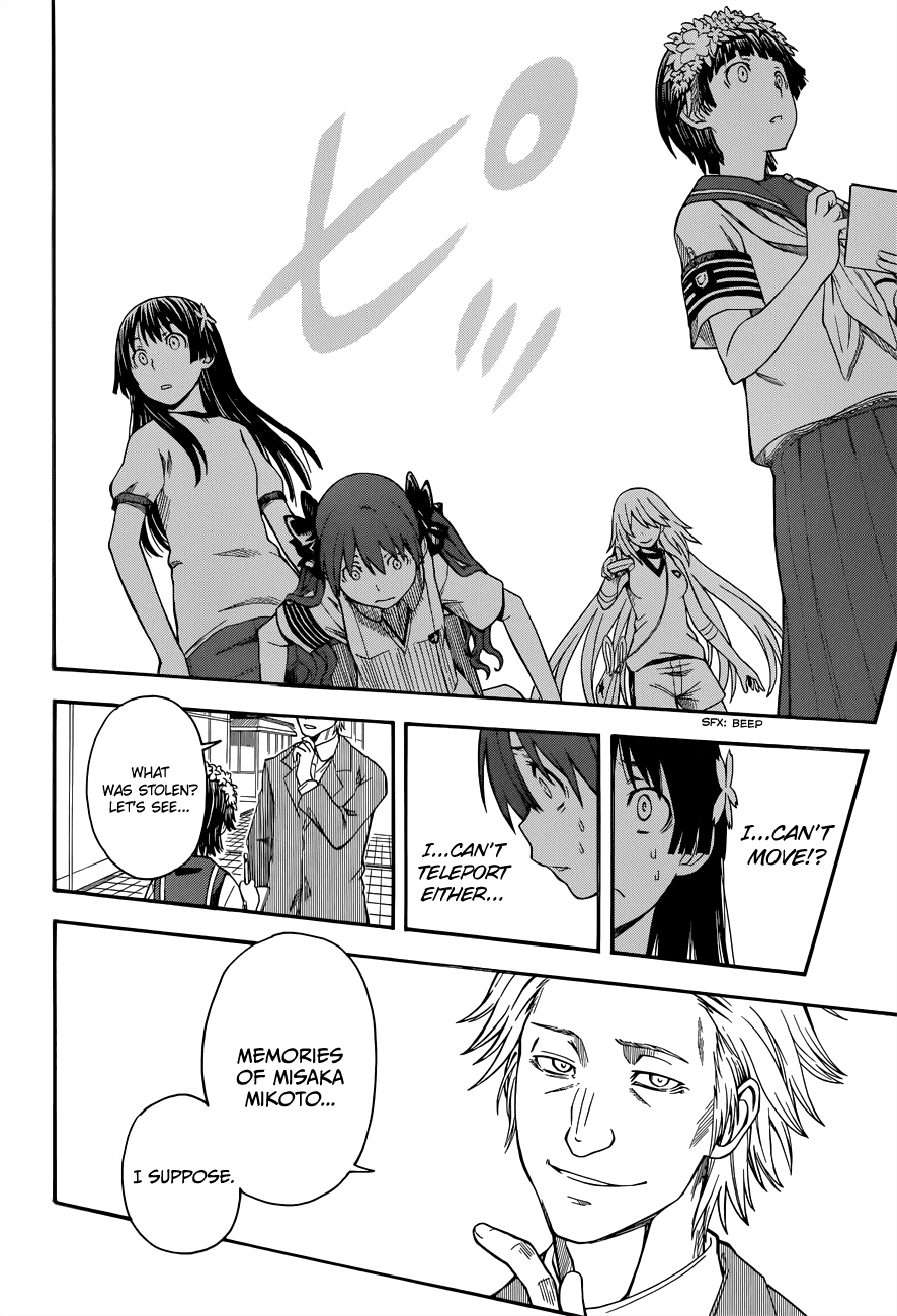 To Aru Kagaku no Railgun Chapter 48 page 20 - Chapter 48: Erosion