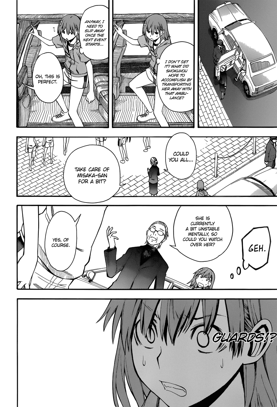 To Aru Kagaku no Railgun Chapter 48 page 24 - Chapter 48: Erosion