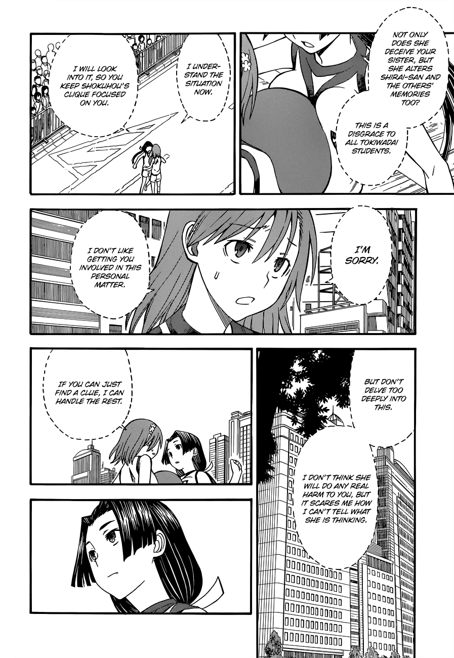 To Aru Kagaku no Railgun Chapter 49 page 14 - Chapter 49: Trust