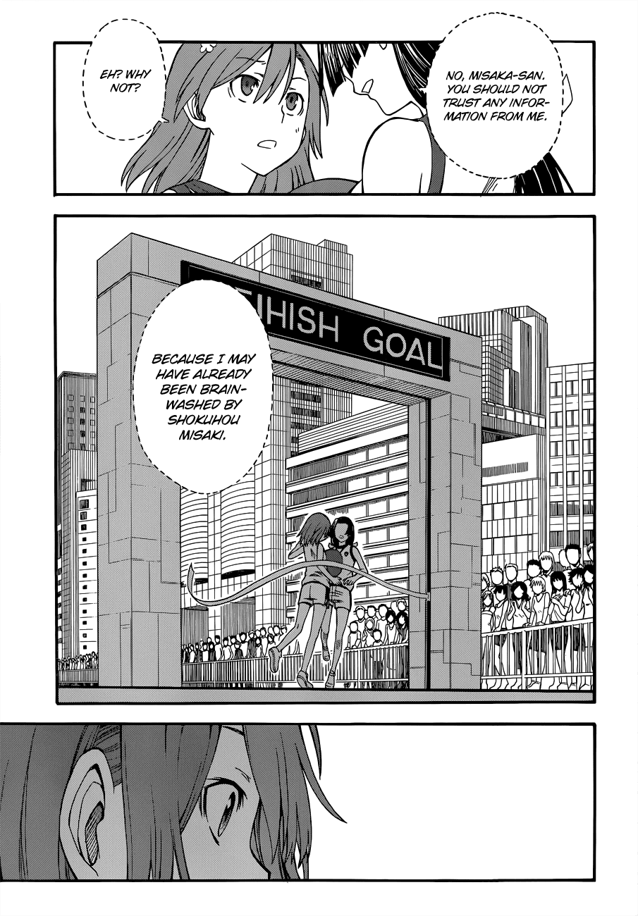 To Aru Kagaku no Railgun Chapter 49 page 15 - Chapter 49: Trust