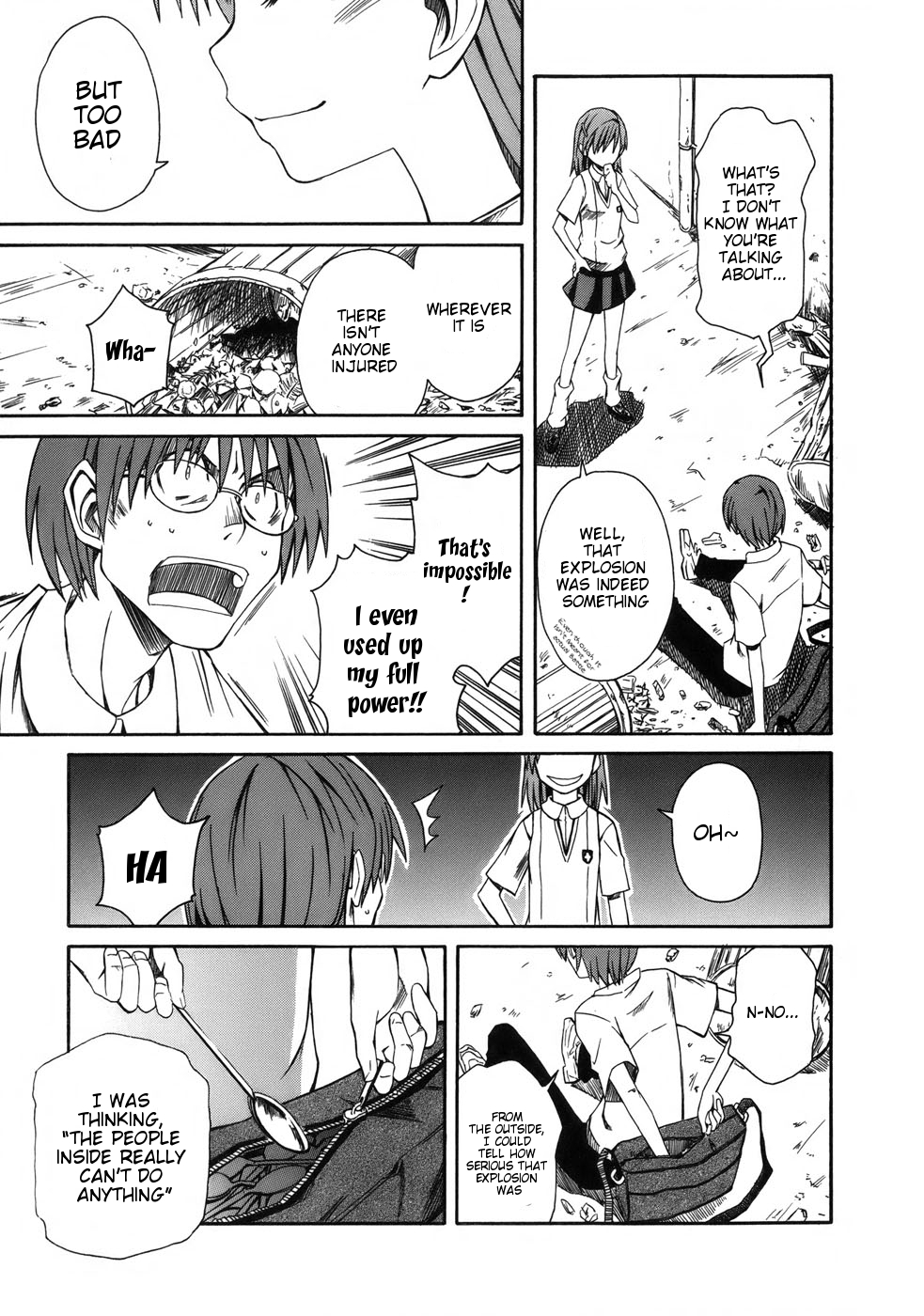 To Aru Kagaku no Railgun Chapter 5 page 19 - Chapter 5: July 18th, Part 2