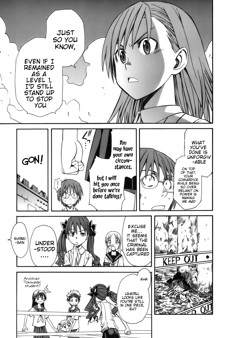 To Aru Kagaku no Railgun Chapter 5 page 23 - Chapter 5: July 18th, Part 2