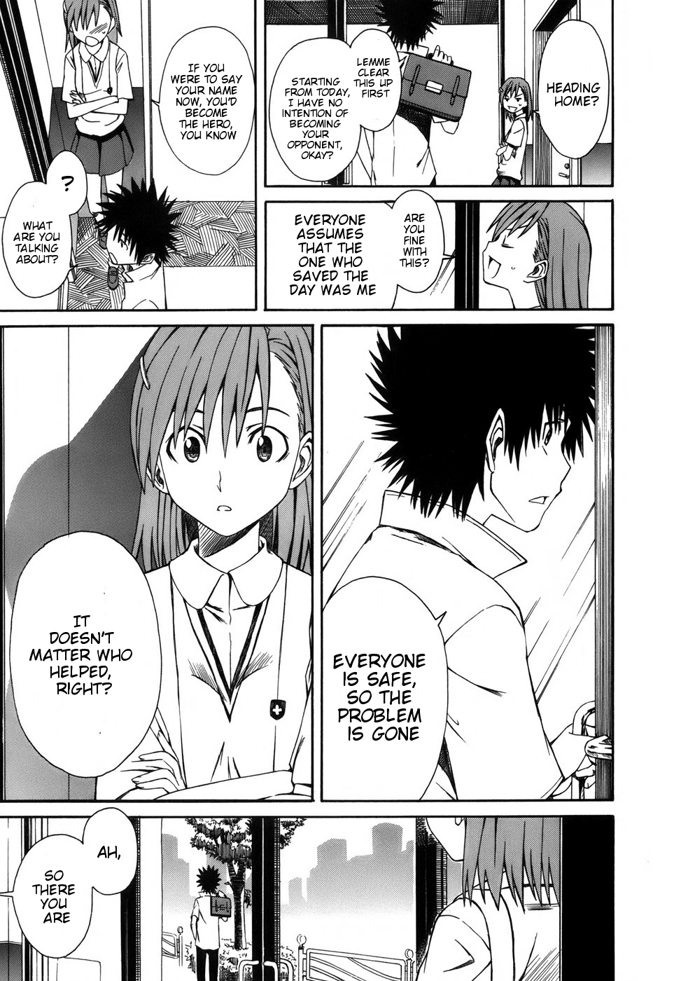 To Aru Kagaku no Railgun Chapter 5 page 27 - Chapter 5: July 18th, Part 2