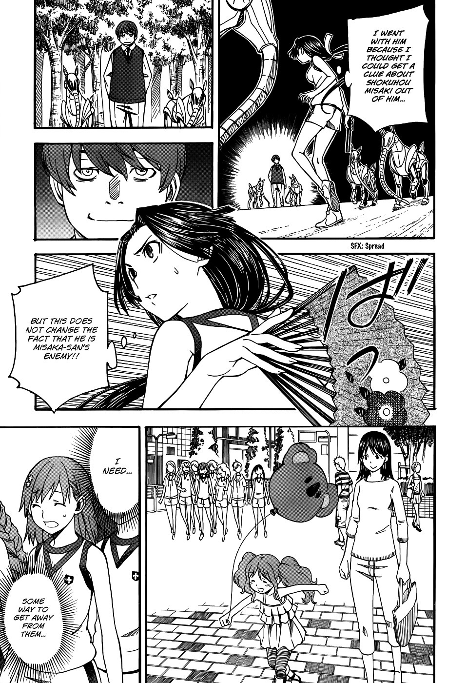 To Aru Kagaku no Railgun Chapter 50 page 15 - Chapter 50: The Battle Begins