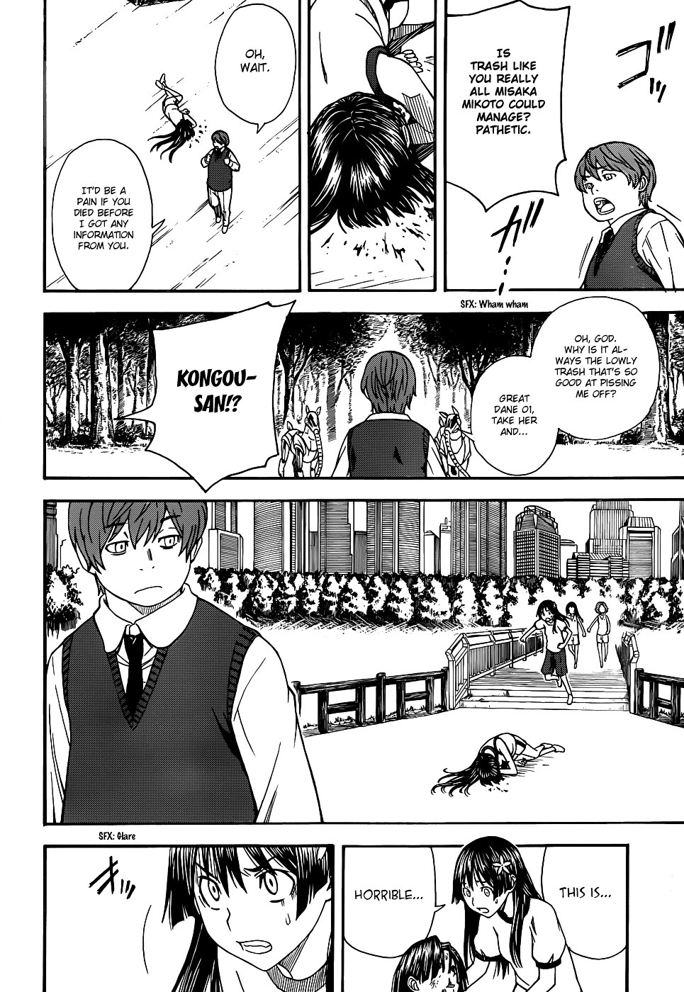 To Aru Kagaku no Railgun Chapter 50 page 28 - Chapter 50: The Battle Begins