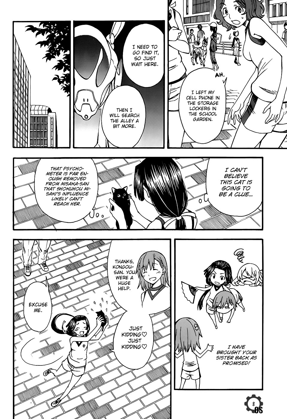 To Aru Kagaku no Railgun Chapter 50 page 8 - Chapter 50: The Battle Begins