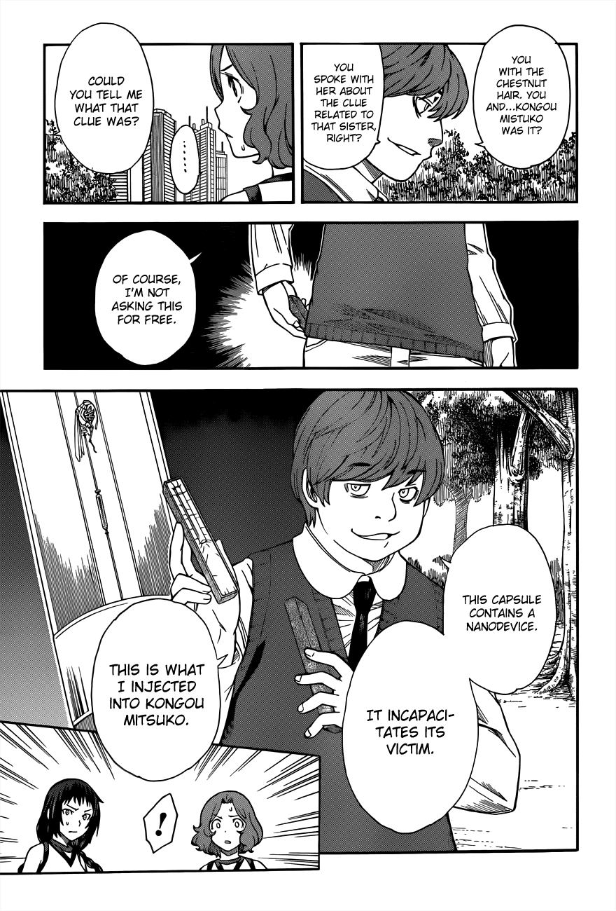 To Aru Kagaku no Railgun Chapter 51 page 11 - Chapter 51: Analysis