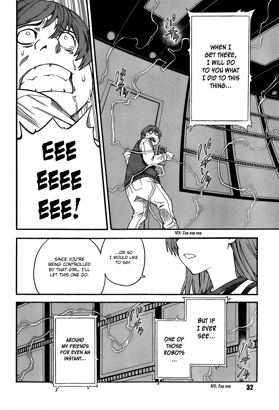 To Aru Kagaku no Railgun Chapter 52 page 32 - Chapter 52: Dark Side