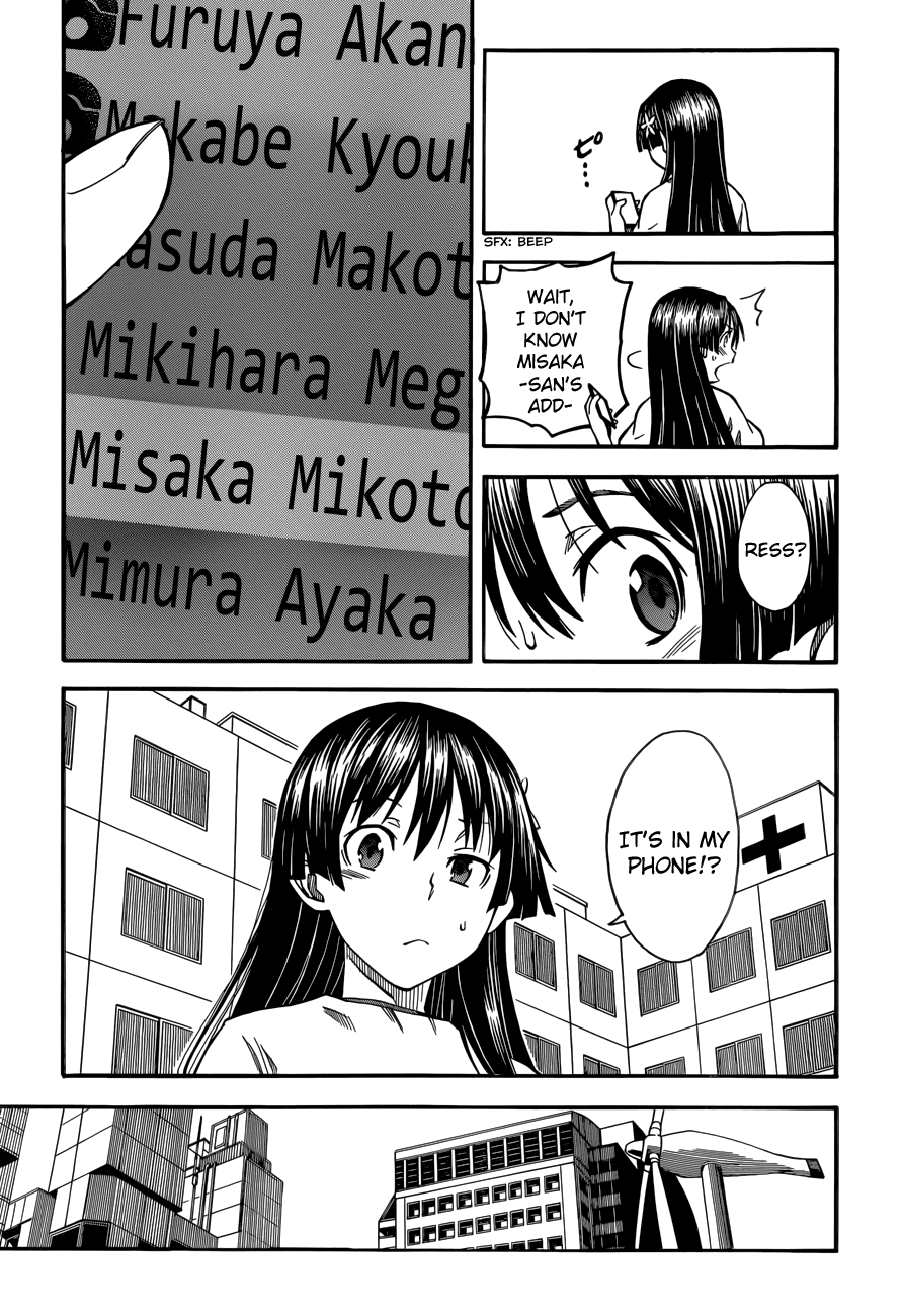 To Aru Kagaku no Railgun Chapter 53 page 11 - Chapter 53: Flaw