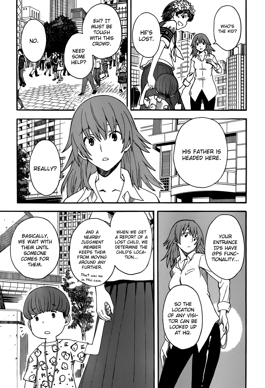 To Aru Kagaku no Railgun Chapter 53 page 13 - Chapter 53: Flaw