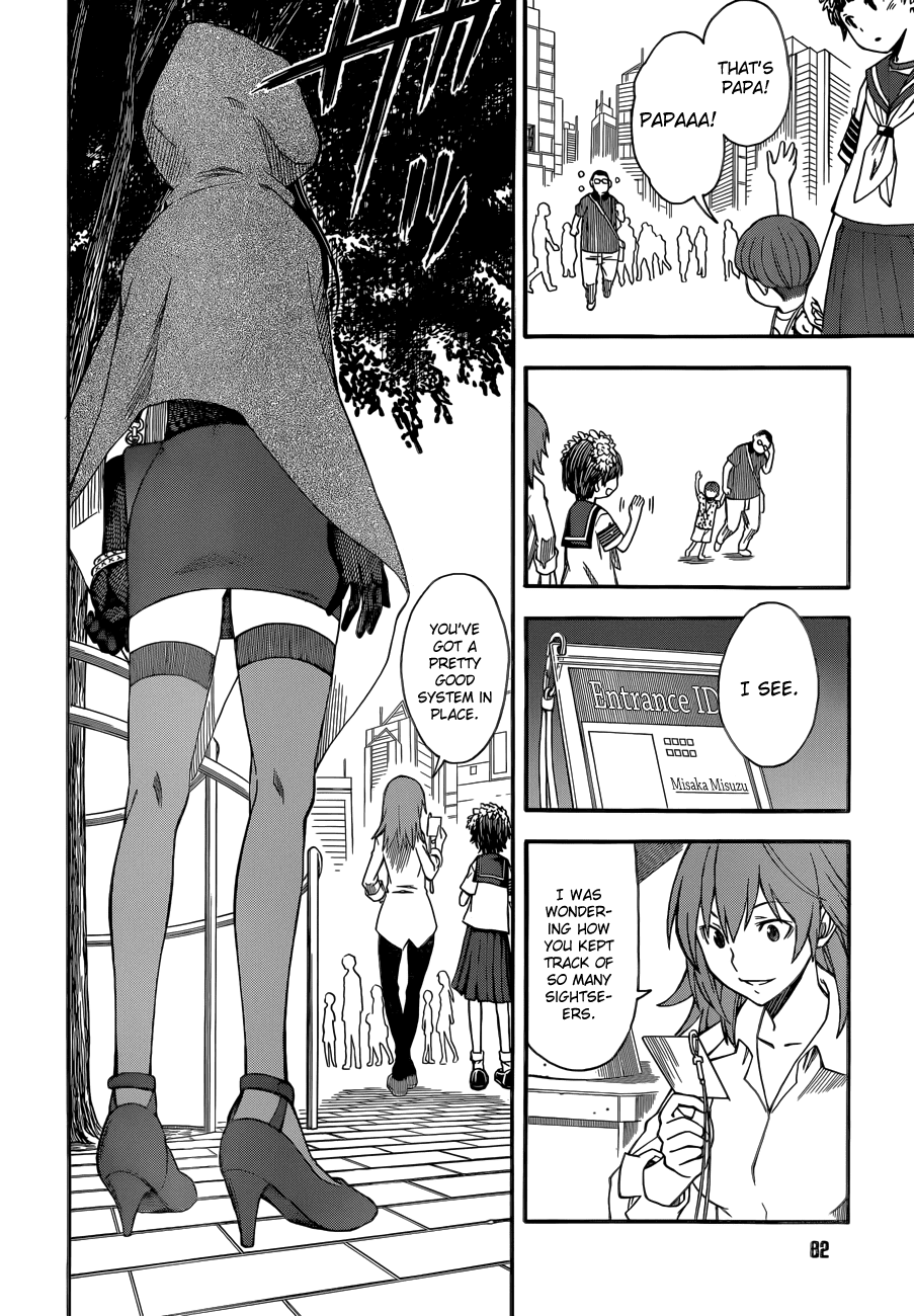 To Aru Kagaku no Railgun Chapter 53 page 14 - Chapter 53: Flaw