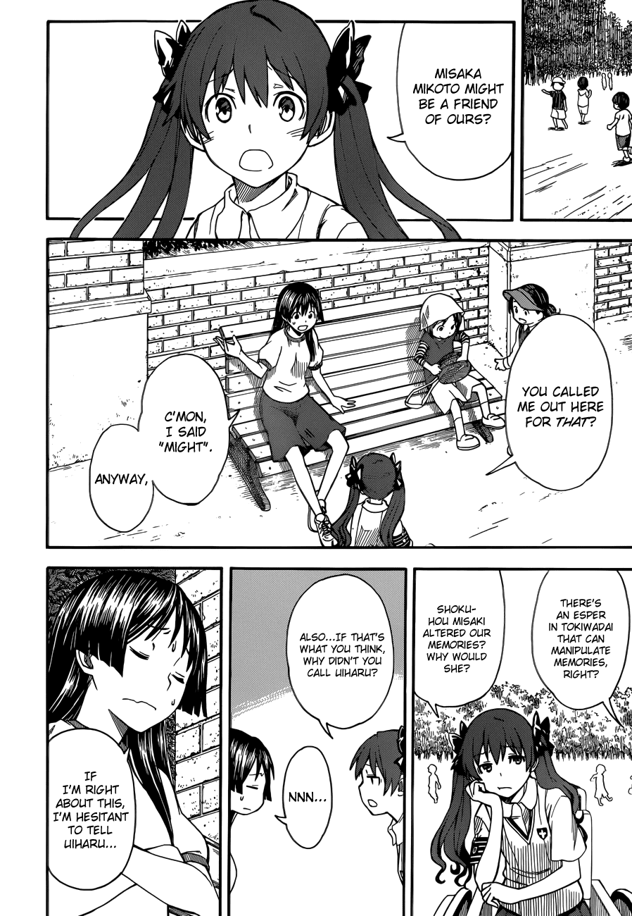 To Aru Kagaku no Railgun Chapter 53 page 16 - Chapter 53: Flaw