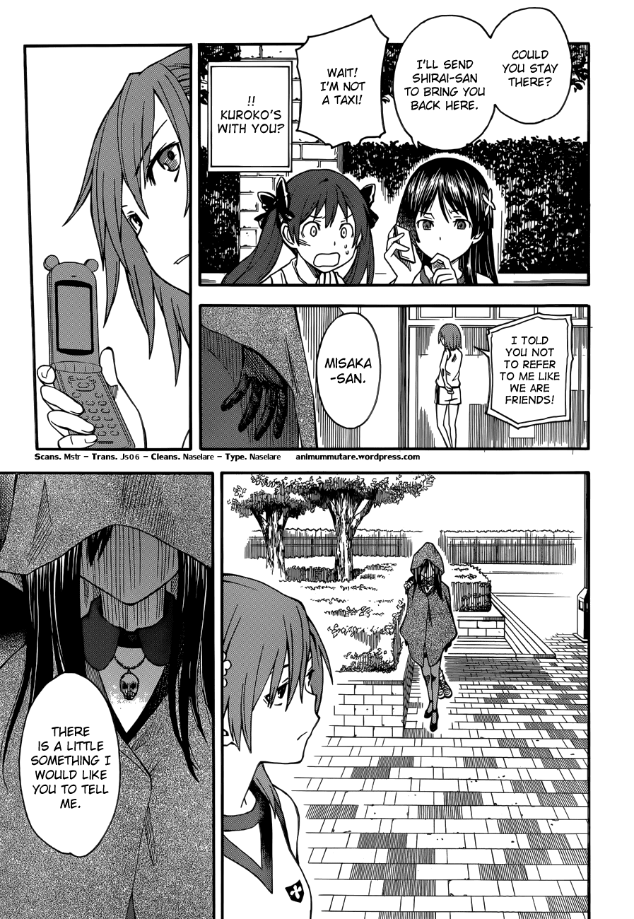 To Aru Kagaku no Railgun Chapter 53 page 21 - Chapter 53: Flaw