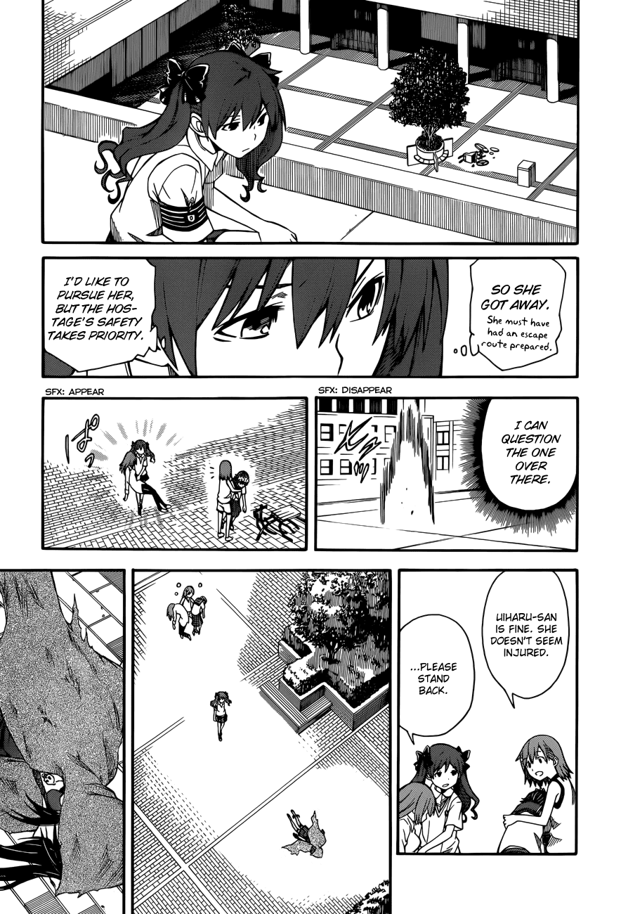 To Aru Kagaku no Railgun Chapter 54 page 14 - Chapter 54: Cooperation