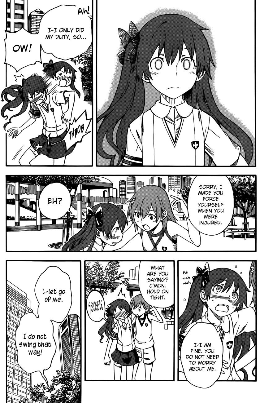To Aru Kagaku no Railgun Chapter 54 page 24 - Chapter 54: Cooperation