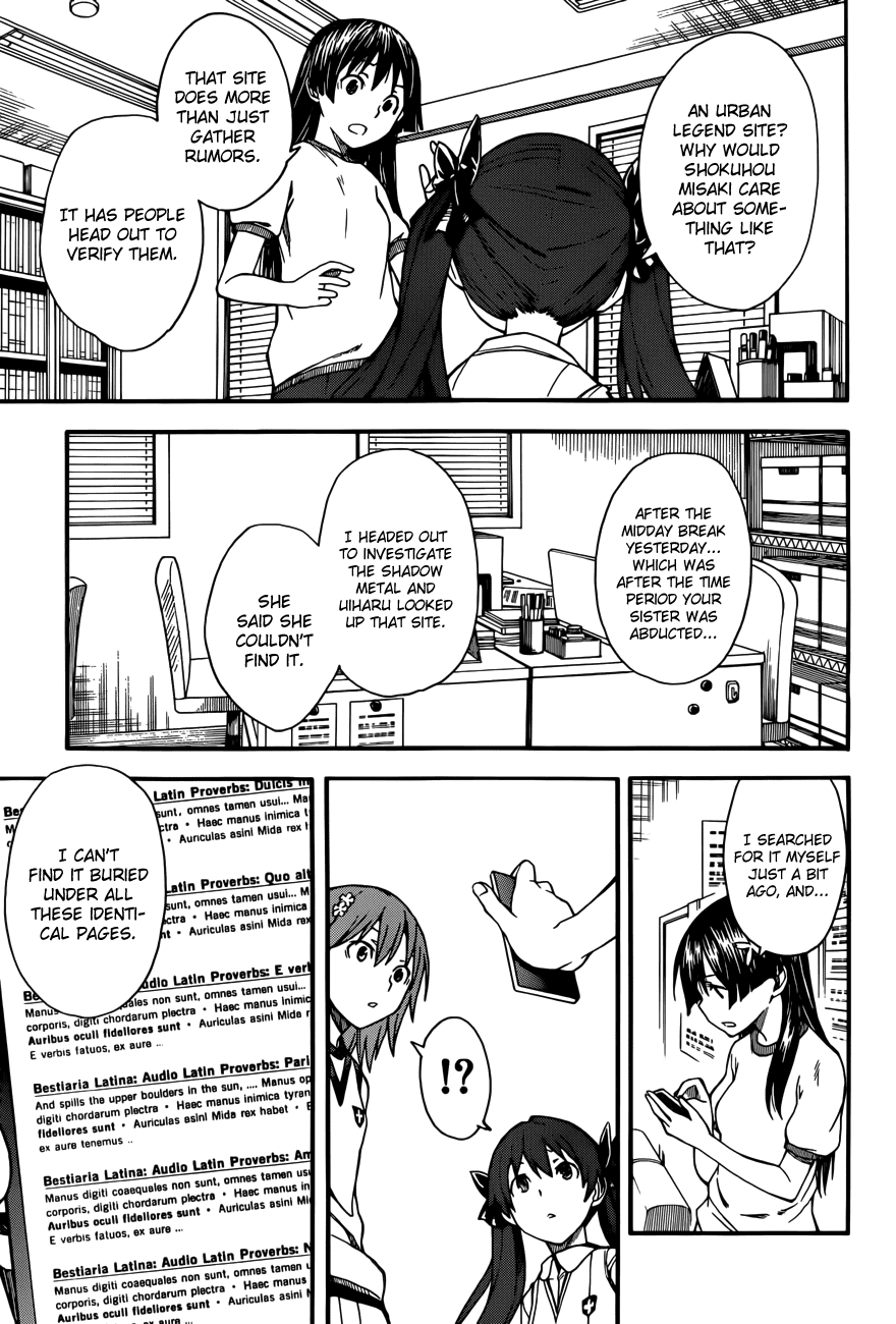 To Aru Kagaku no Railgun Chapter 54 page 26 - Chapter 54: Cooperation
