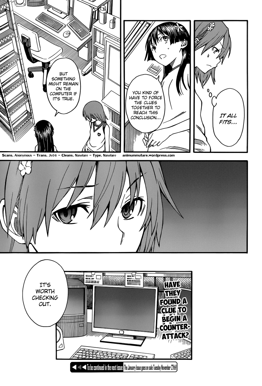 To Aru Kagaku no Railgun Chapter 54 page 28 - Chapter 54: Cooperation