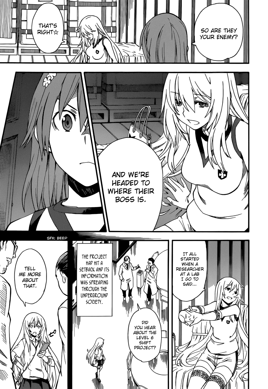 To Aru Kagaku no Railgun Chapter 55 page 13 - Chapter 55: In the Same Boat