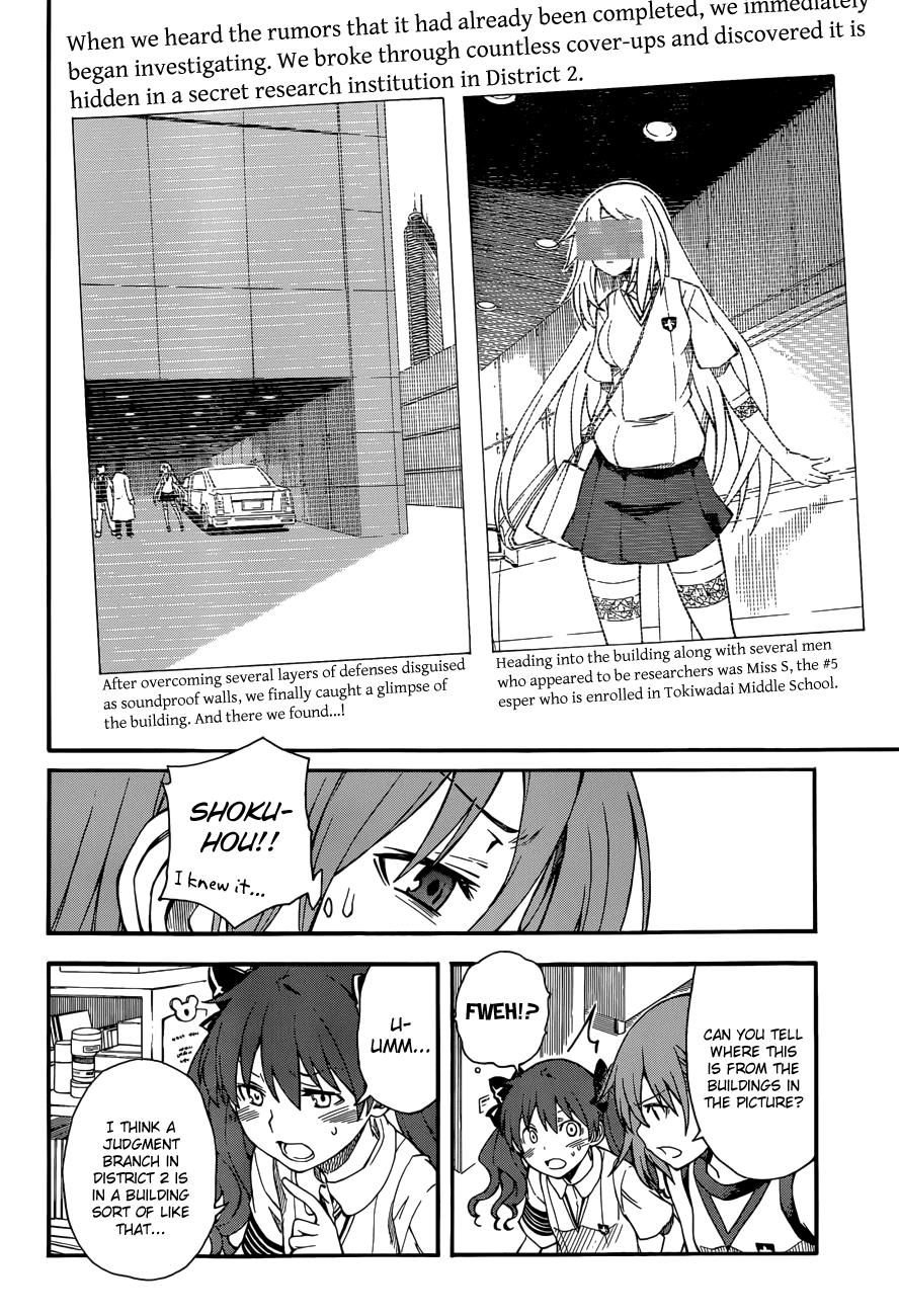 To Aru Kagaku no Railgun Chapter 55 page 2 - Chapter 55: In the Same Boat