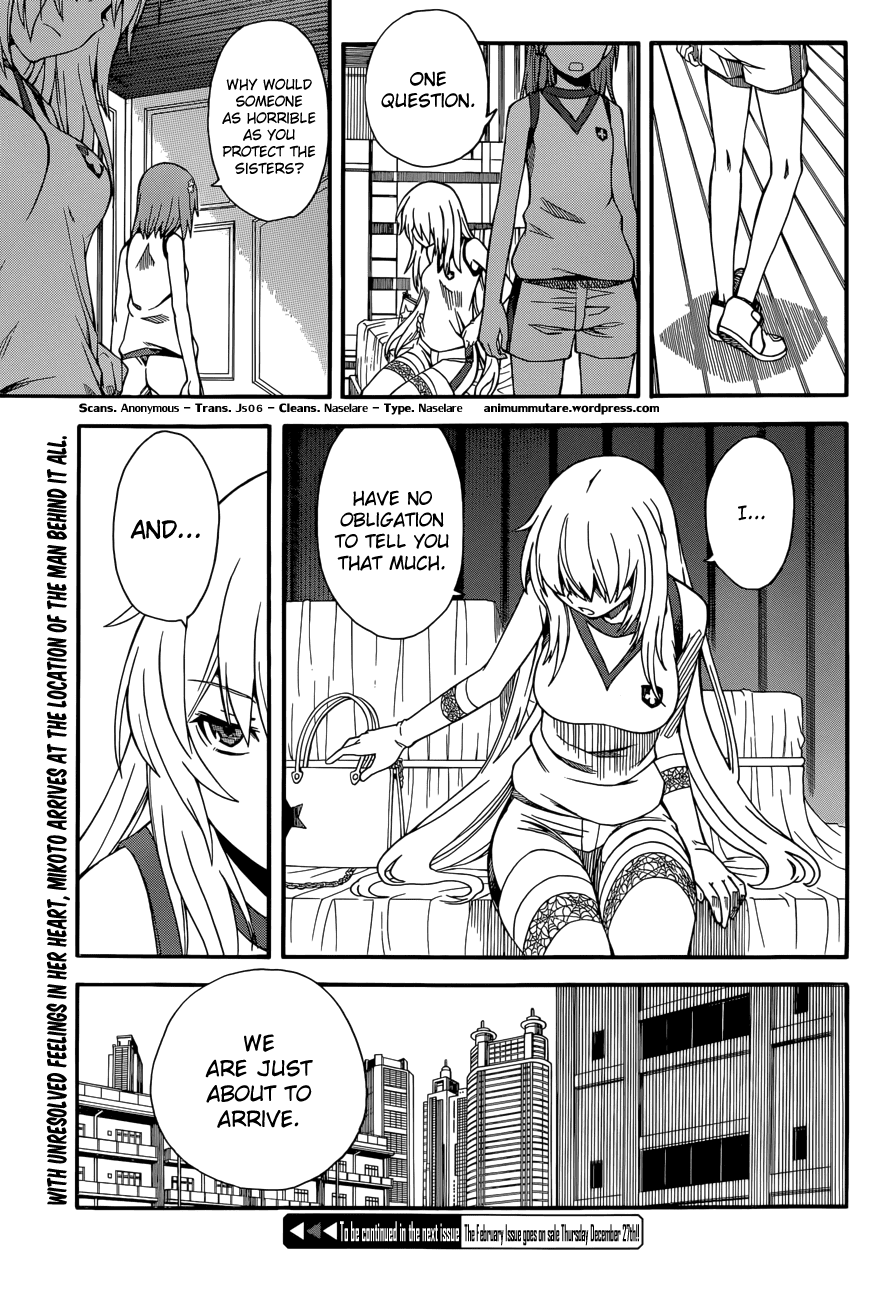 To Aru Kagaku no Railgun Chapter 55 page 27 - Chapter 55: In the Same Boat