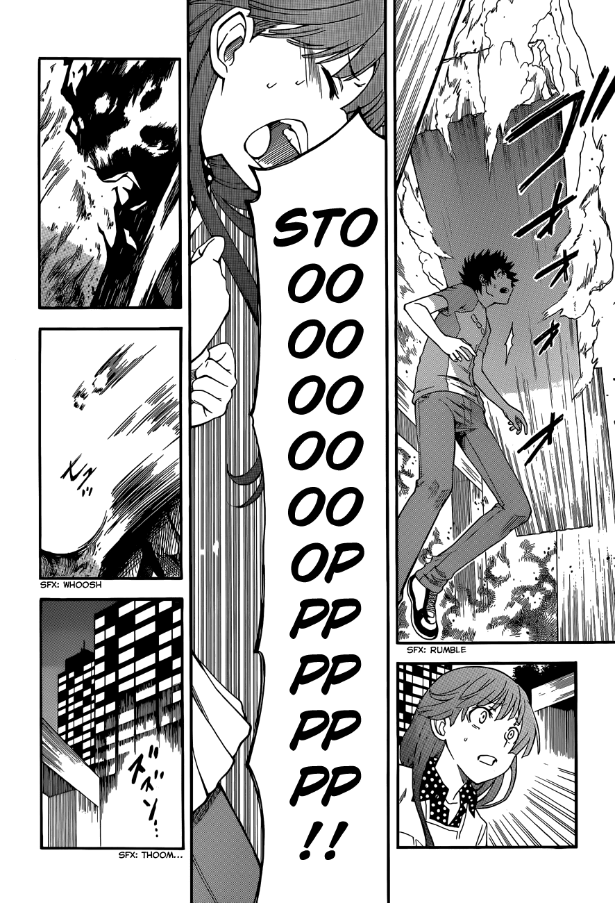 To Aru Kagaku no Railgun Chapter 56.5 page 13 - Chapter 56.5: The Miracle of Endymion Announcement