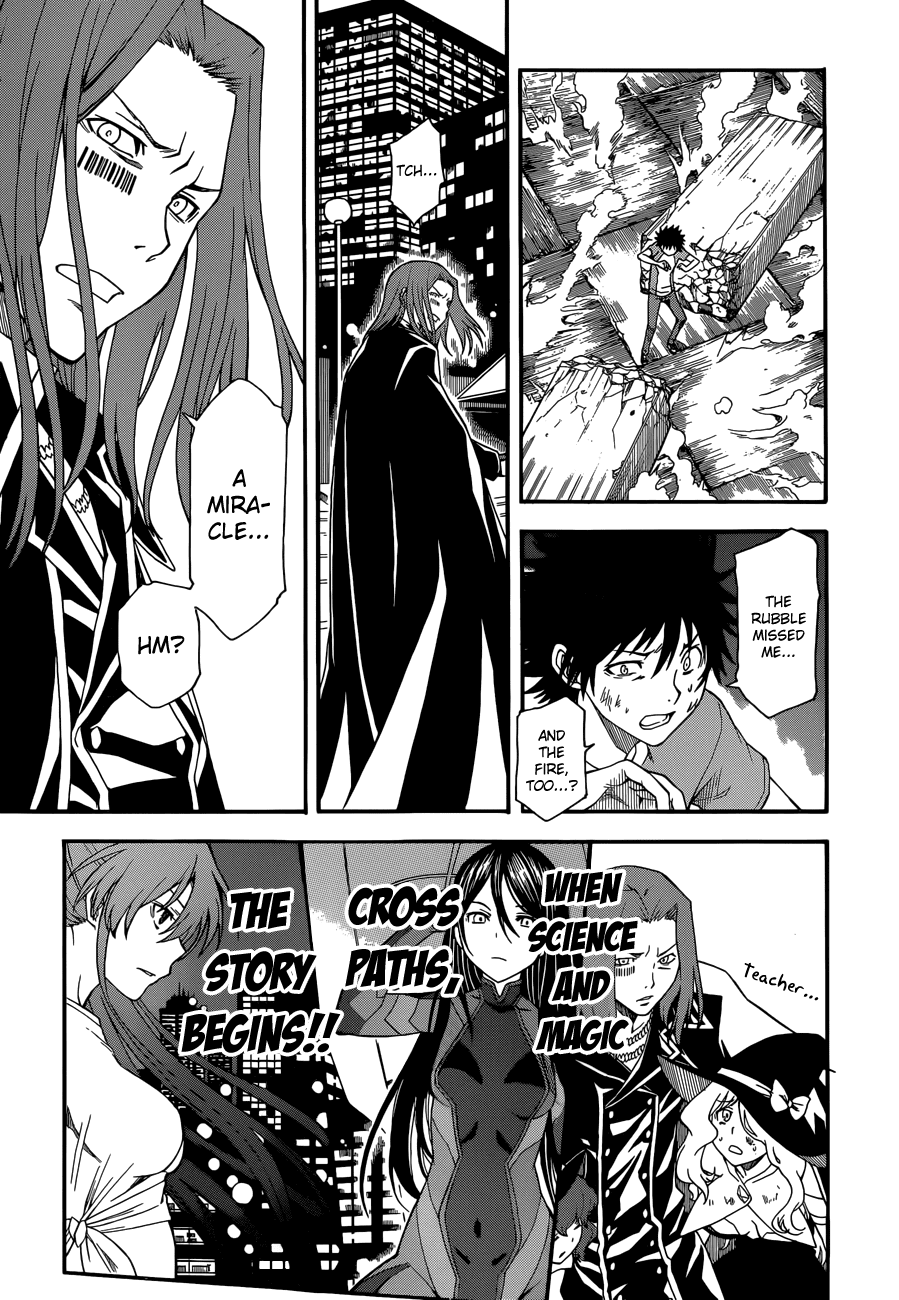 To Aru Kagaku no Railgun Chapter 56.5 page 14 - Chapter 56.5: The Miracle of Endymion Announcement