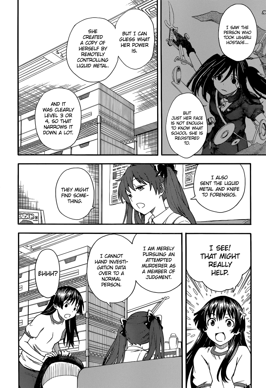 To Aru Kagaku no Railgun Chapter 56 page 22 - Chapter 56: Divide and Conquer