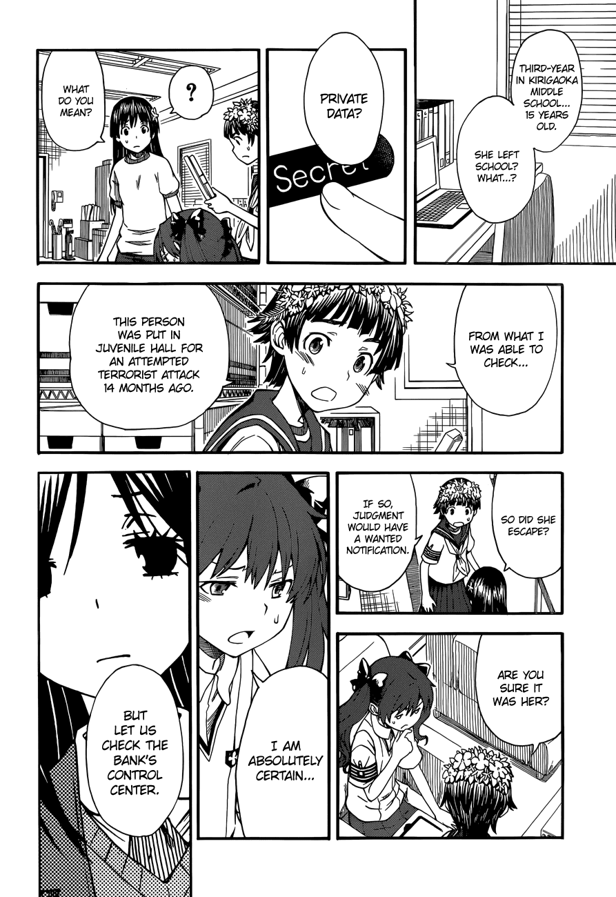 To Aru Kagaku no Railgun Chapter 57 page 16 - Chapter 57: Investigation