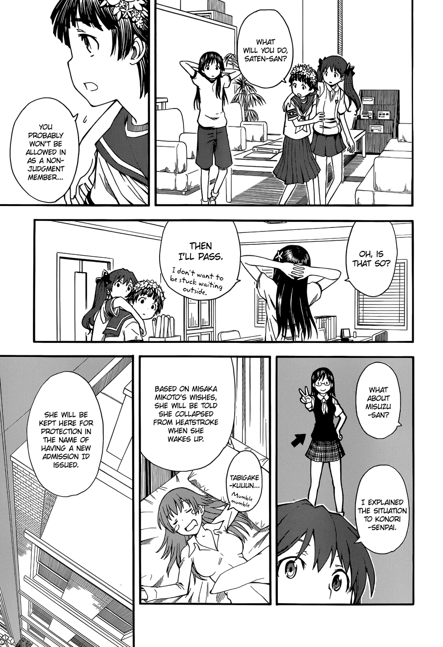 To Aru Kagaku no Railgun Chapter 57 page 17 - Chapter 57: Investigation