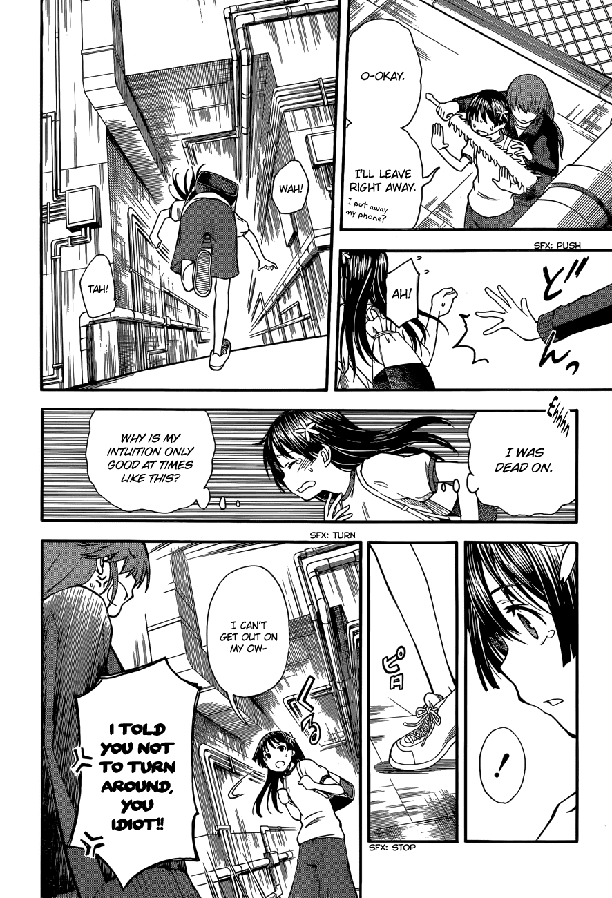 To Aru Kagaku no Railgun Chapter 58 page 14 - Chapter 58: Suspicion