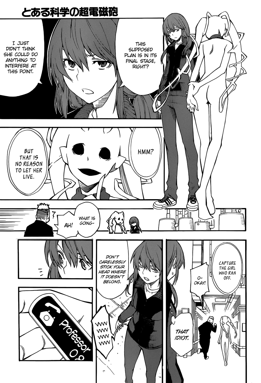 To Aru Kagaku no Railgun Chapter 58 page 17 - Chapter 58: Suspicion