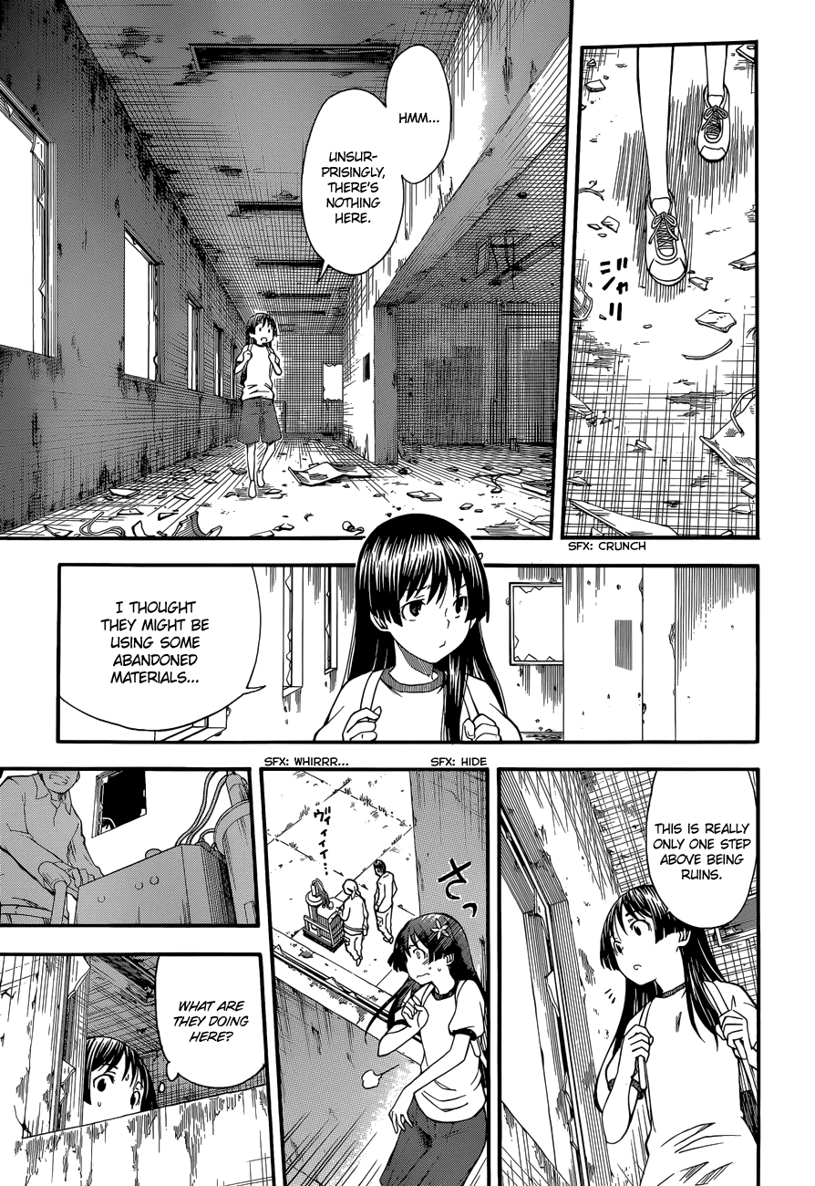 To Aru Kagaku no Railgun Chapter 58 page 9 - Chapter 58: Suspicion