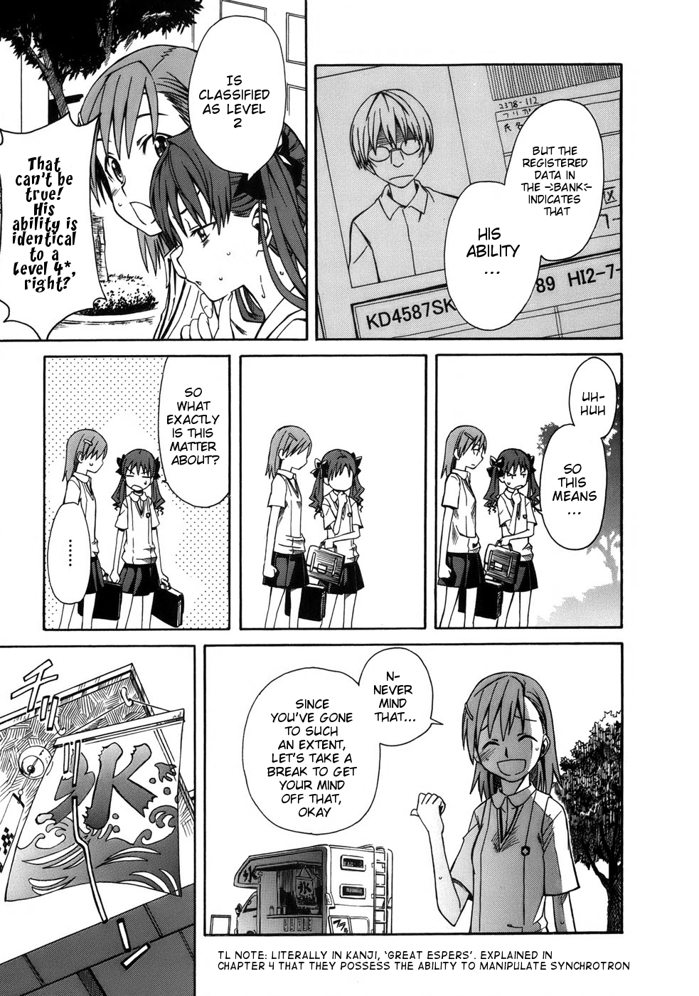 To Aru Kagaku no Railgun Chapter 6 page 5 - Chapter 6: July 19th, Part 1