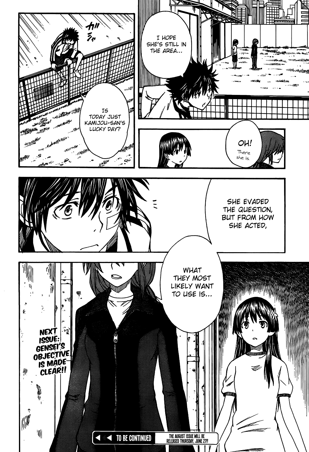 To Aru Kagaku no Railgun Chapter 60 page 26 - Chapter 60: Friends