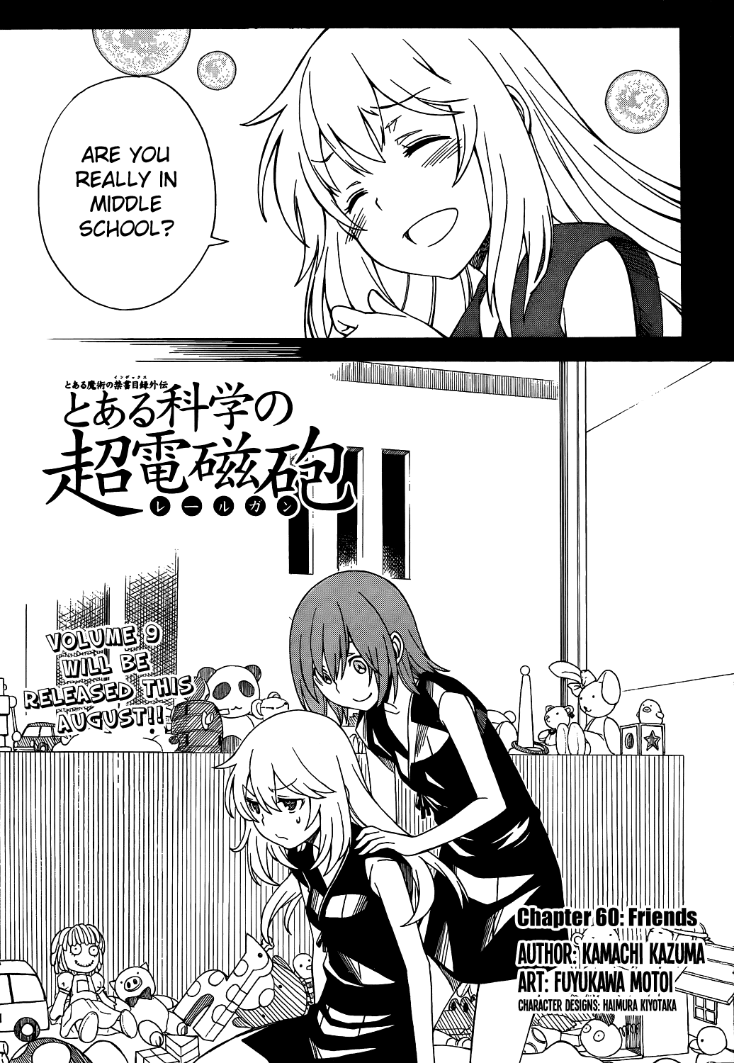 To Aru Kagaku no Railgun Chapter 60 page 3 - Chapter 60: Friends