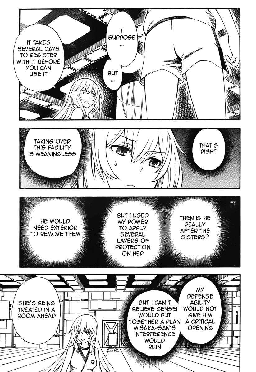 To Aru Kagaku no Railgun Chapter 61 page 12 - Chapter 61: SYSTEM