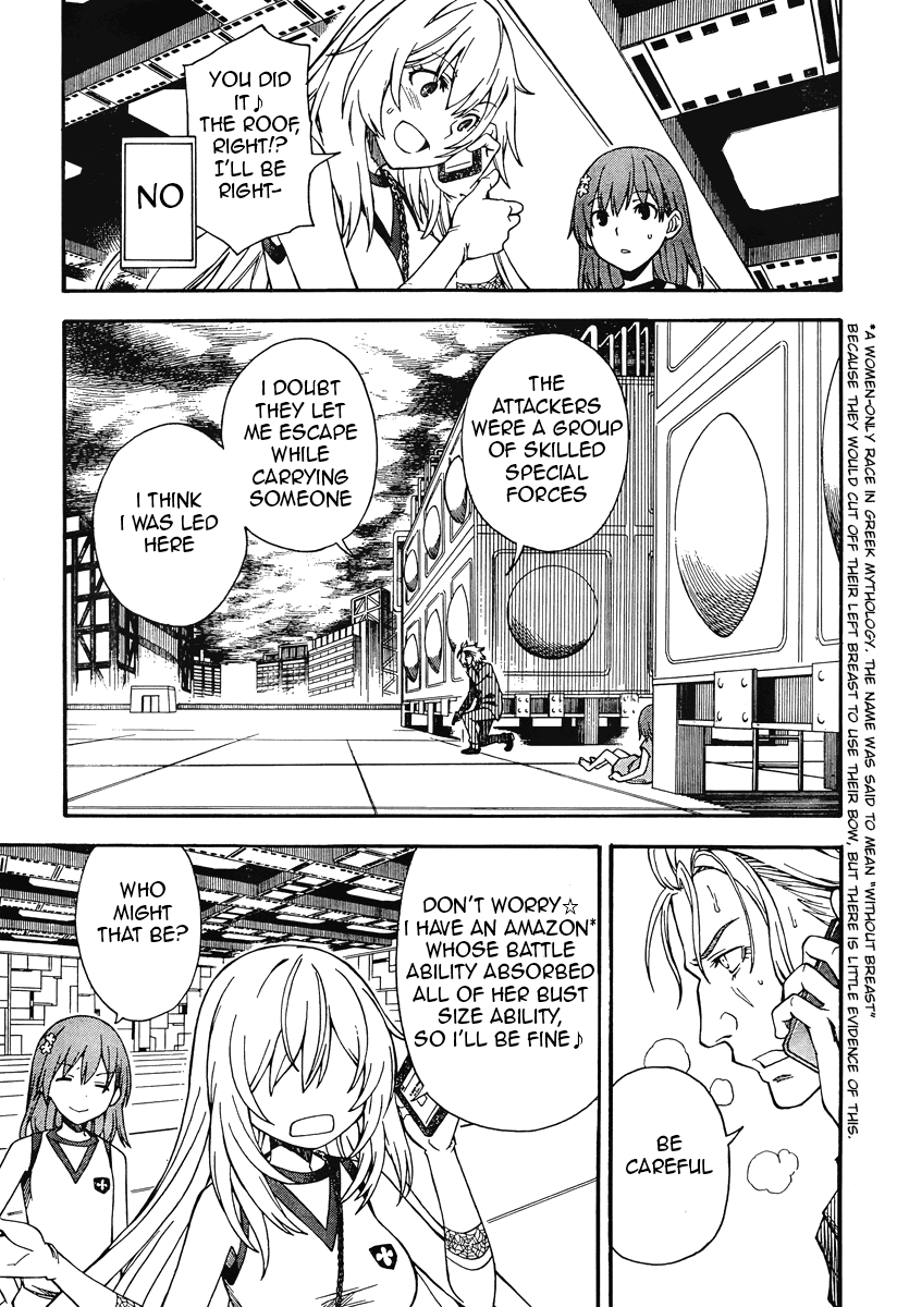 To Aru Kagaku no Railgun Chapter 61 page 14 - Chapter 61: SYSTEM