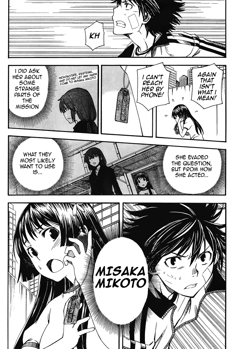 To Aru Kagaku no Railgun Chapter 61 page 25 - Chapter 61: SYSTEM