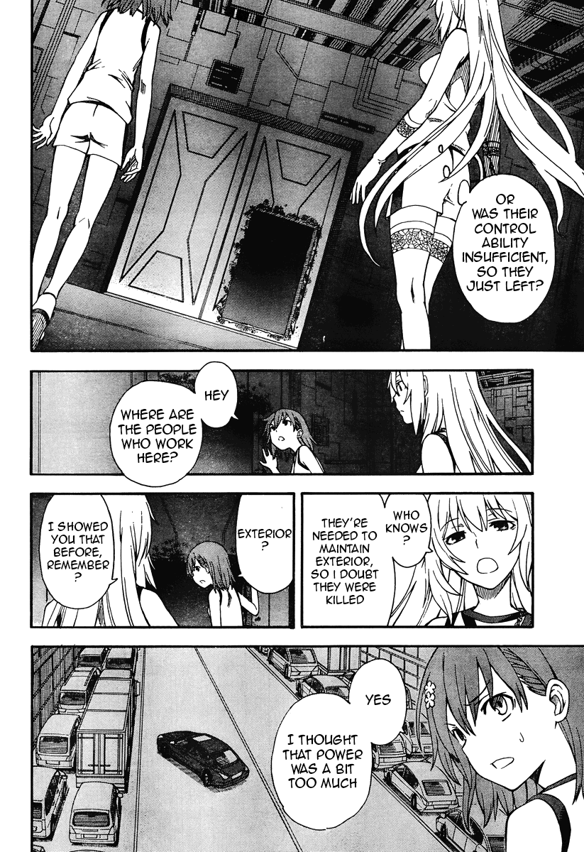 To Aru Kagaku no Railgun Chapter 61 page 6 - Chapter 61: SYSTEM