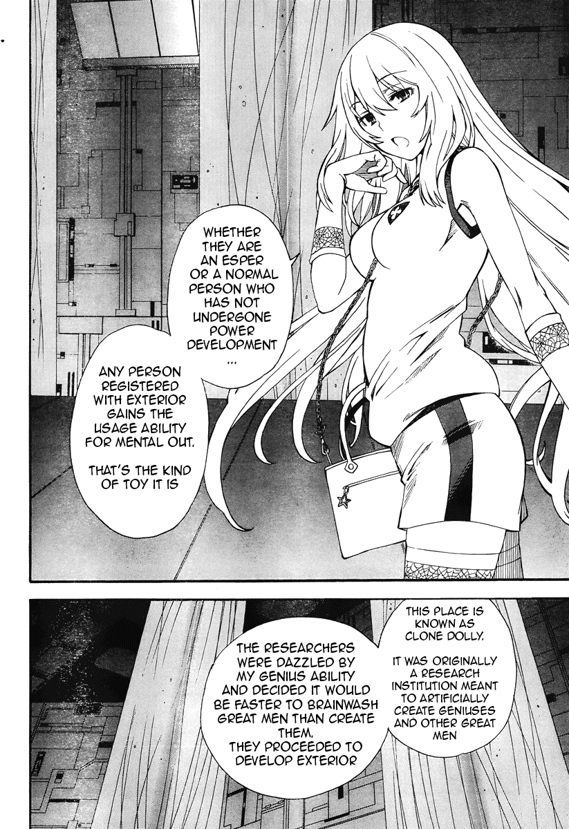 To Aru Kagaku no Railgun Chapter 61 page 8 - Chapter 61: SYSTEM