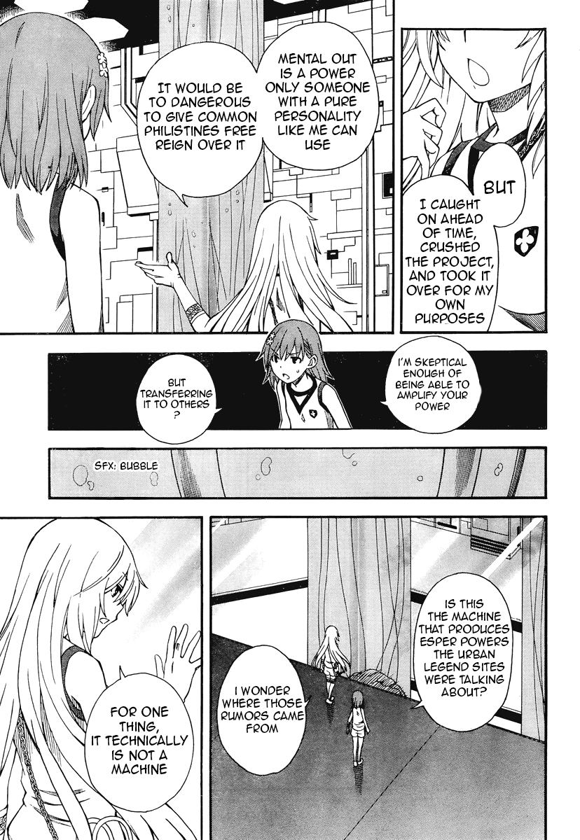 To Aru Kagaku no Railgun Chapter 61 page 9 - Chapter 61: SYSTEM