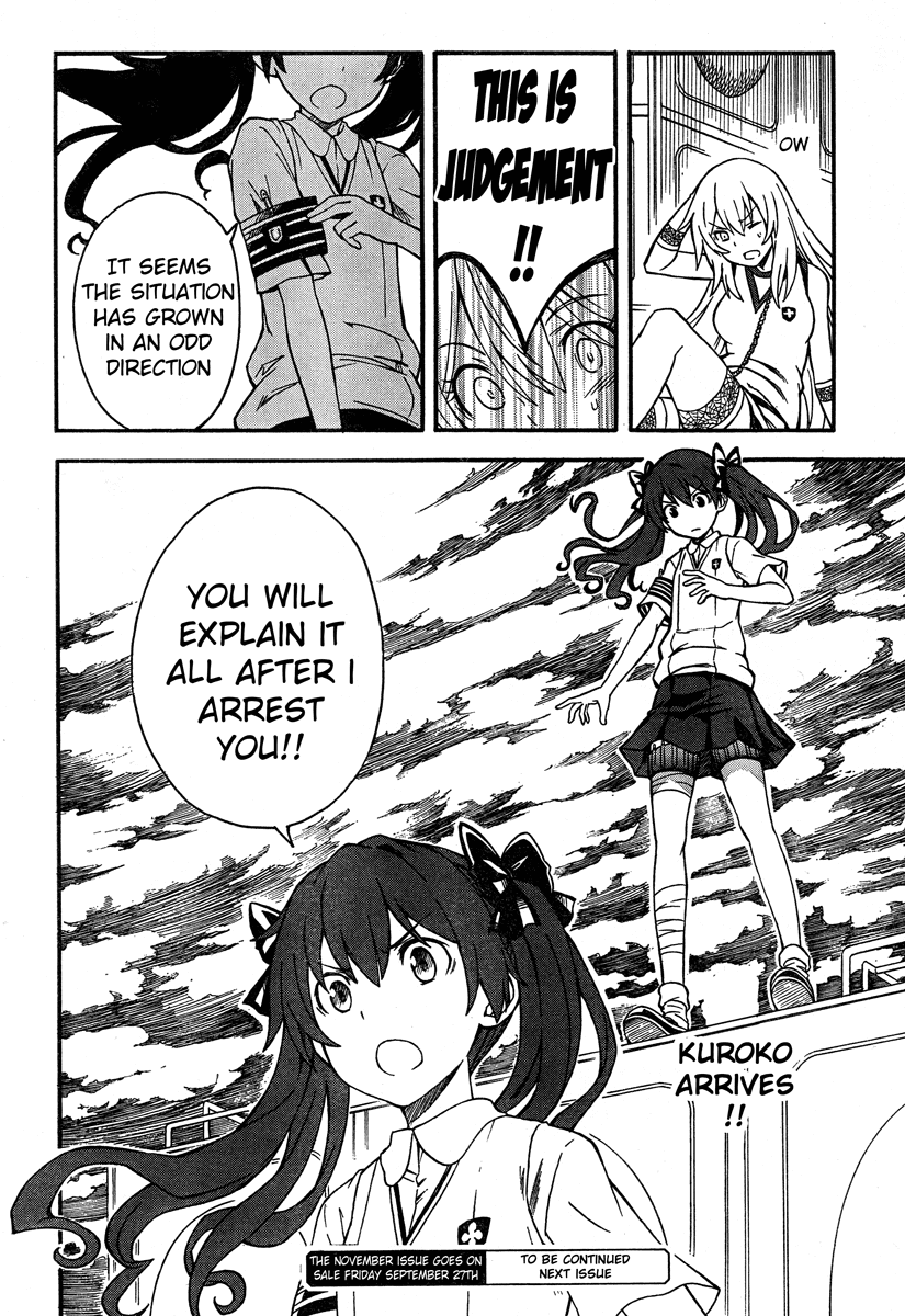To Aru Kagaku no Railgun Chapter 62 page 23 - Chapter 62: Joining the Battle