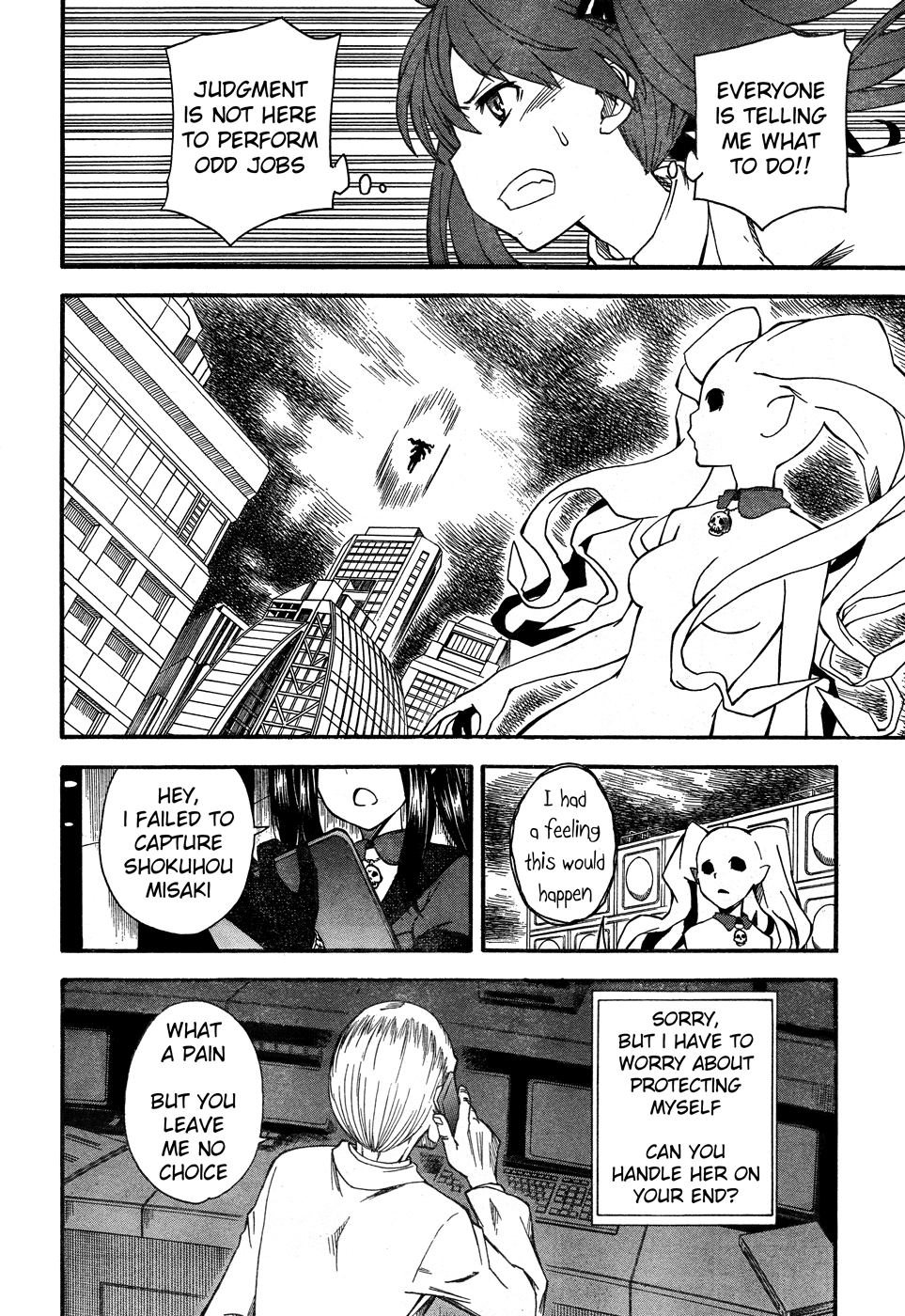 To Aru Kagaku no Railgun Chapter 63 page 10 - Chapter 63: Chaos