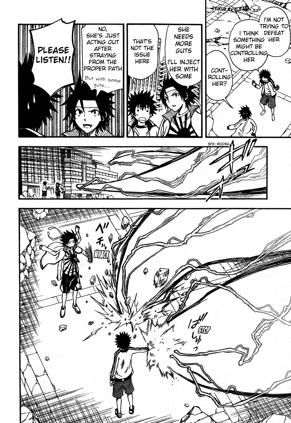 To Aru Kagaku no Railgun Chapter 63 page 19 - Chapter 63: Chaos