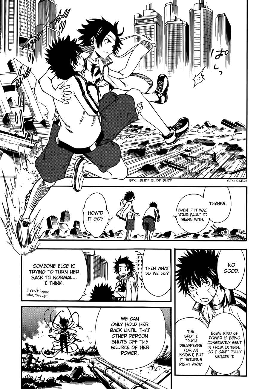 To Aru Kagaku no Railgun Chapter 64 page 13 - Chapter 64: Resistance