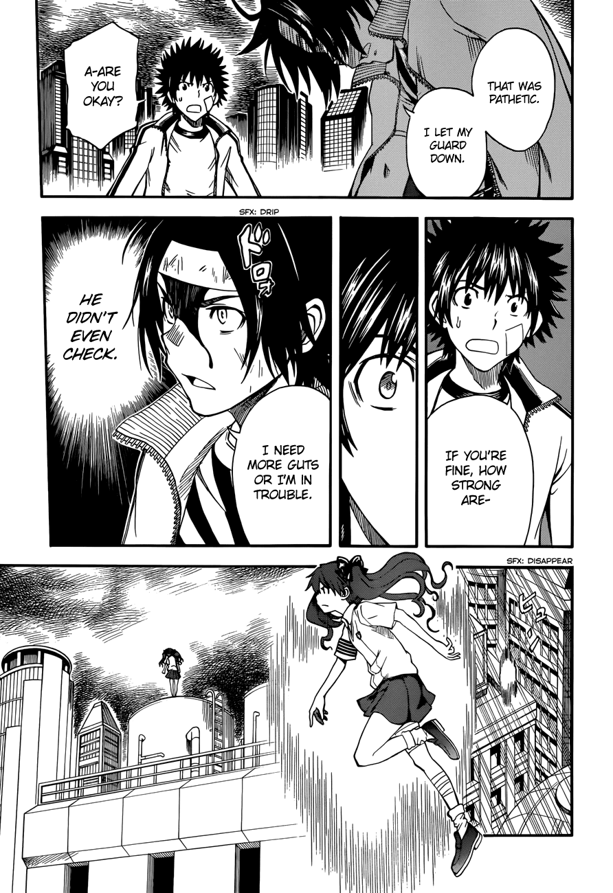 To Aru Kagaku no Railgun Chapter 64 page 17 - Chapter 64: Resistance