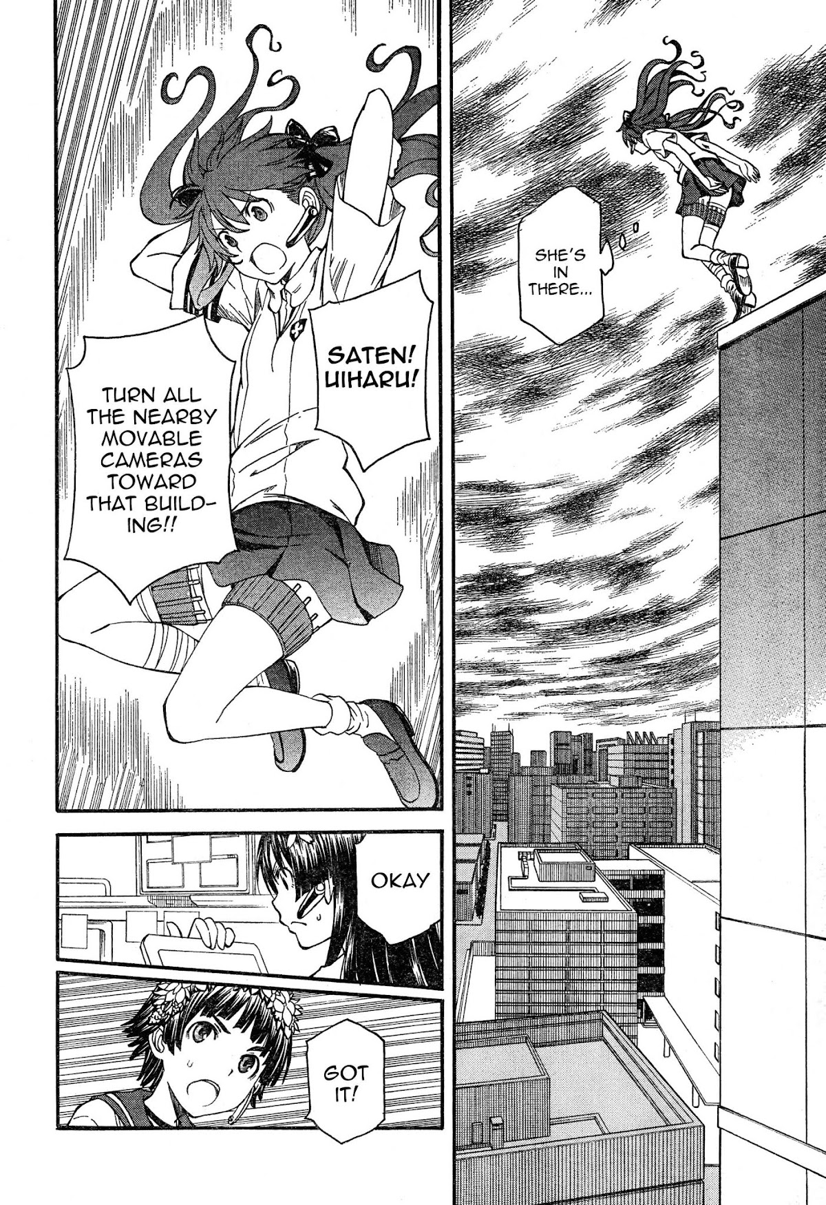 To Aru Kagaku no Railgun Chapter 65 page 14 - Chapter 65: Surrounded