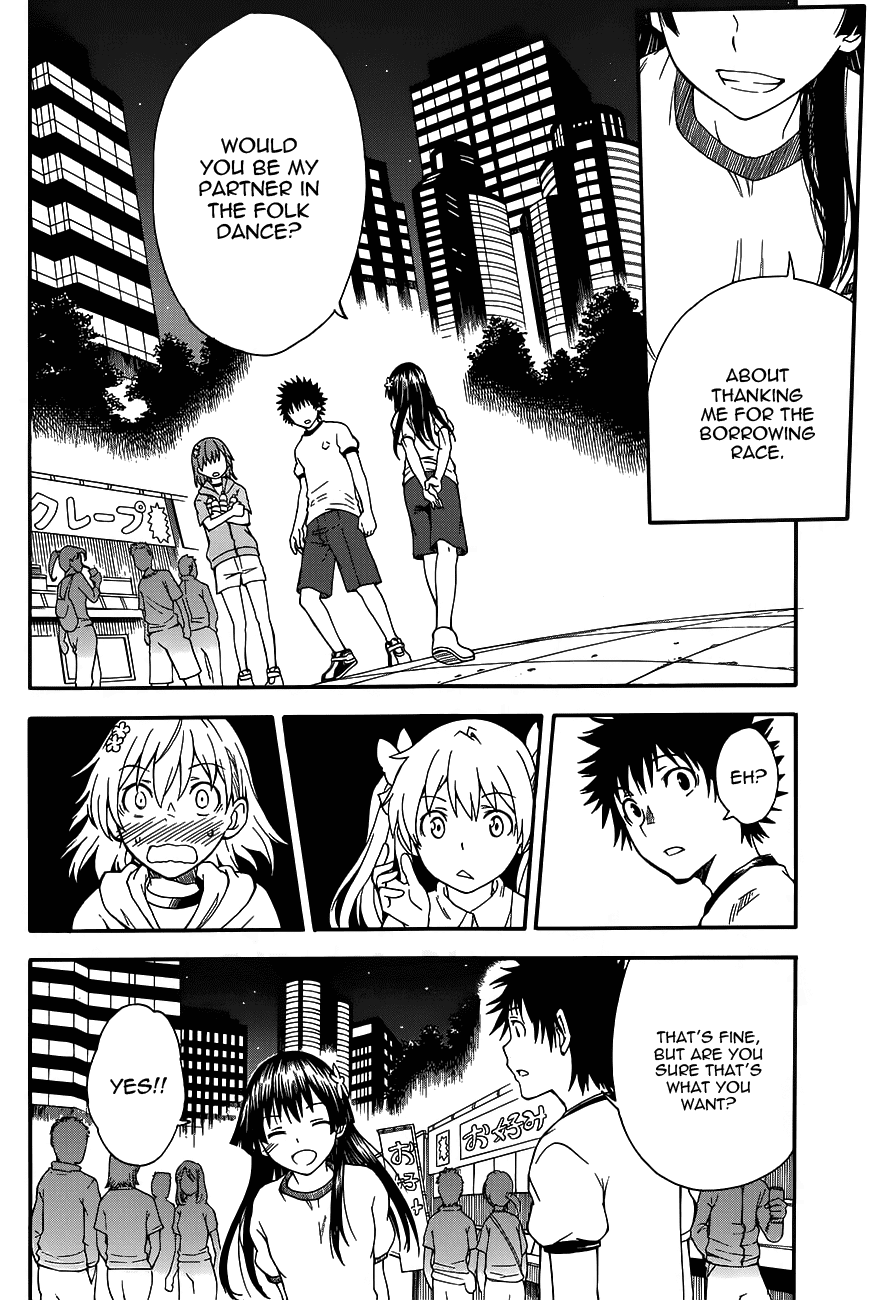 To Aru Kagaku no Railgun Chapter 69.5 page 12 - Chapter 69.5: Festival's End
